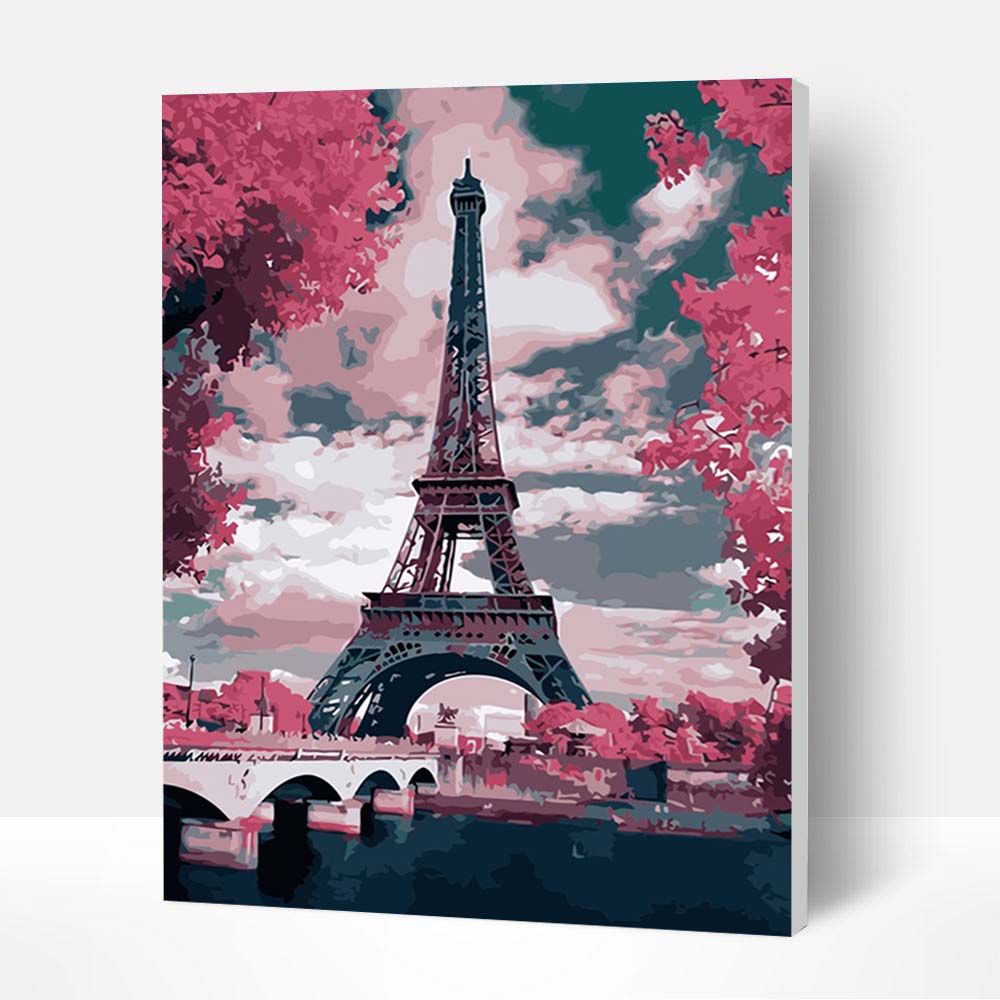 Paint by Numbers Kit - Eiffel tower Deco26