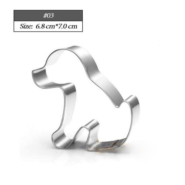 3D Dog Style Cookie Cutter