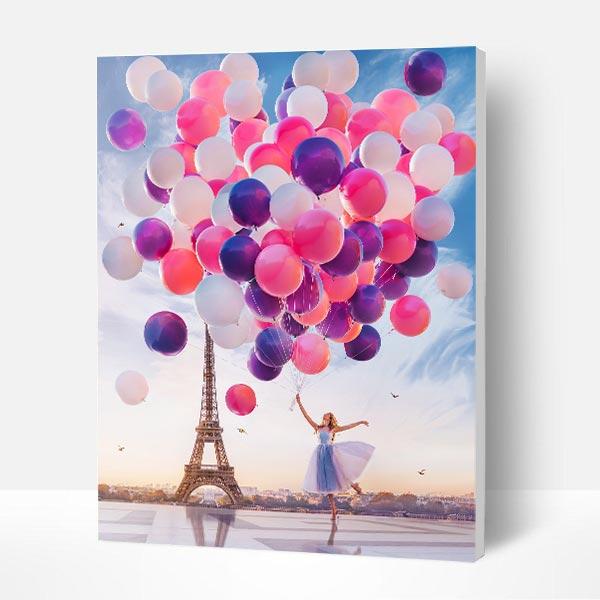 Paint by Numbers Kit - Fly With Balloons Deco26