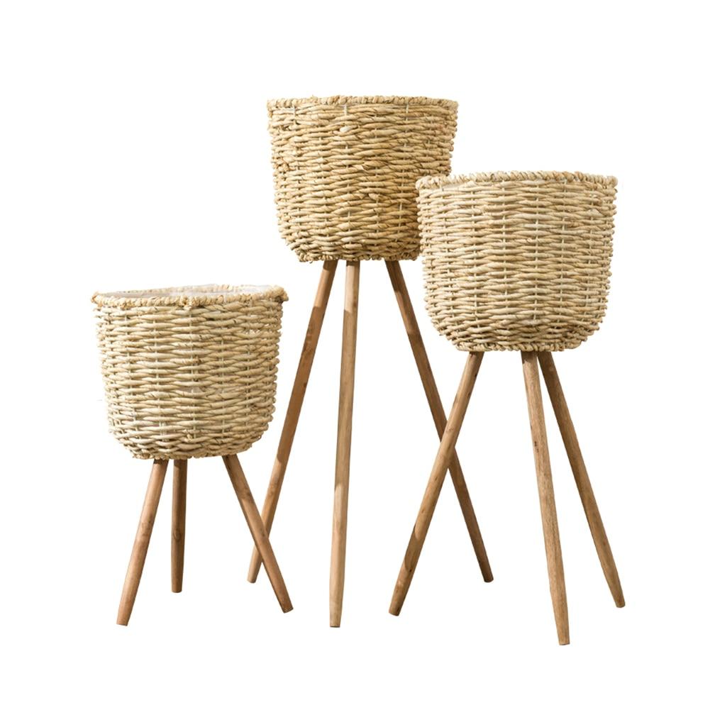 Ottilie - Handmade Bamboo Standing Basket