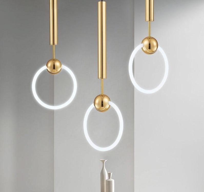 Deco26 Floating LED Ring - Modern Chandelier - Suspension Lighting
