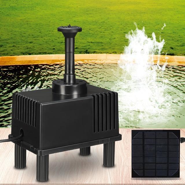 Solar Panel Fountain Watering Pump