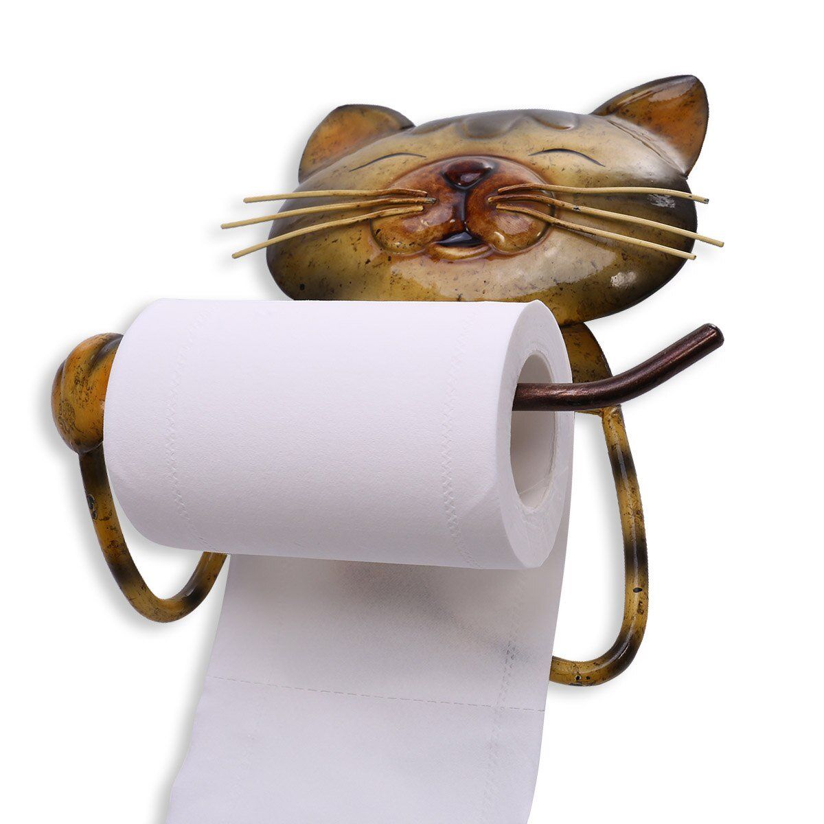 Vintage Cat Paper Towel Holder